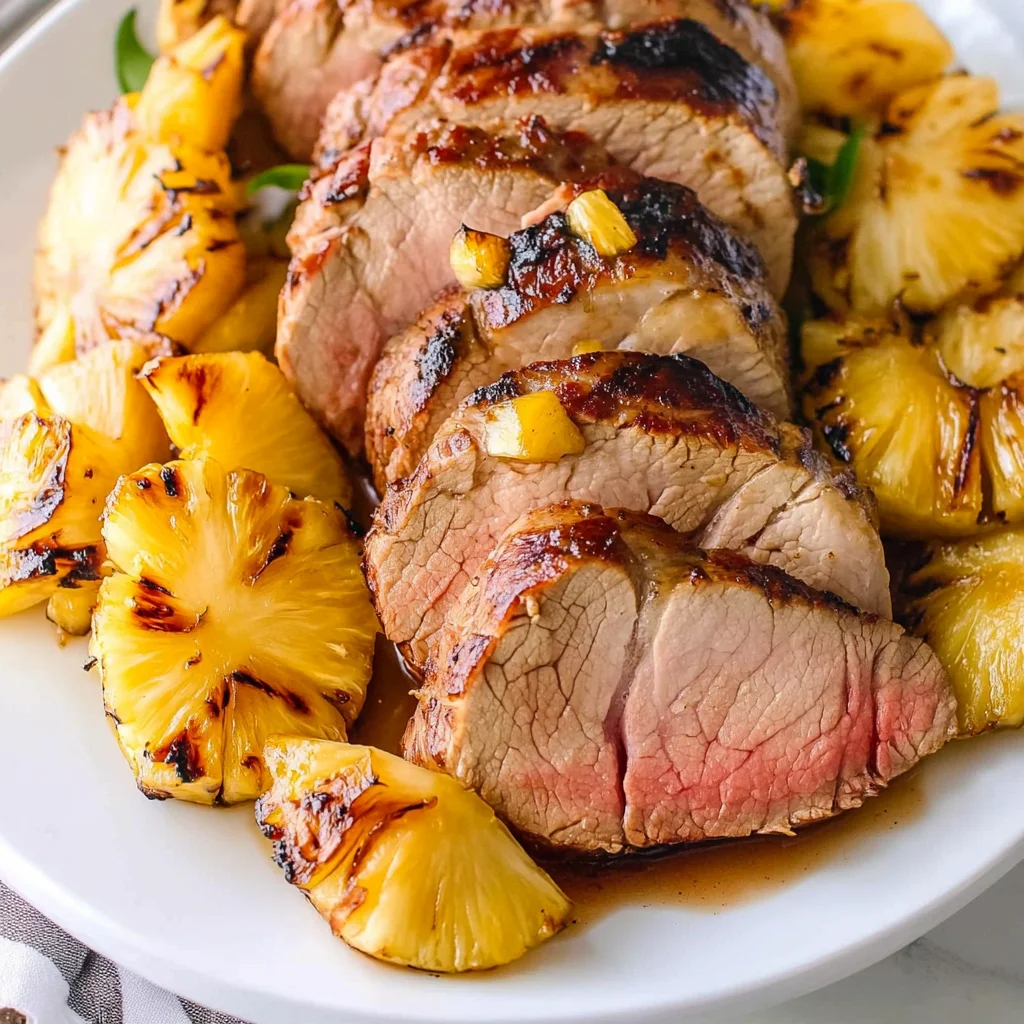Pineapple beef Tenderloin