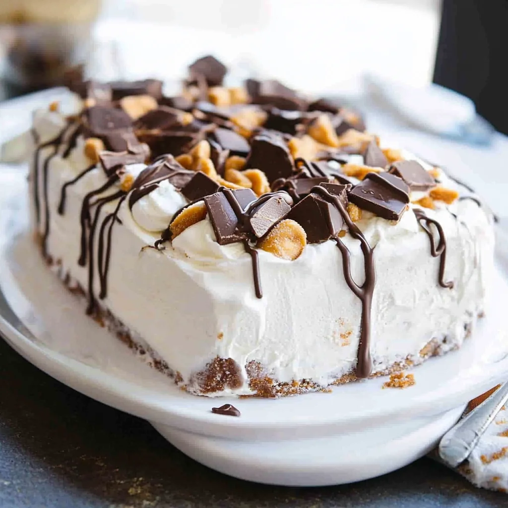 Reese's Ice Cream Cake