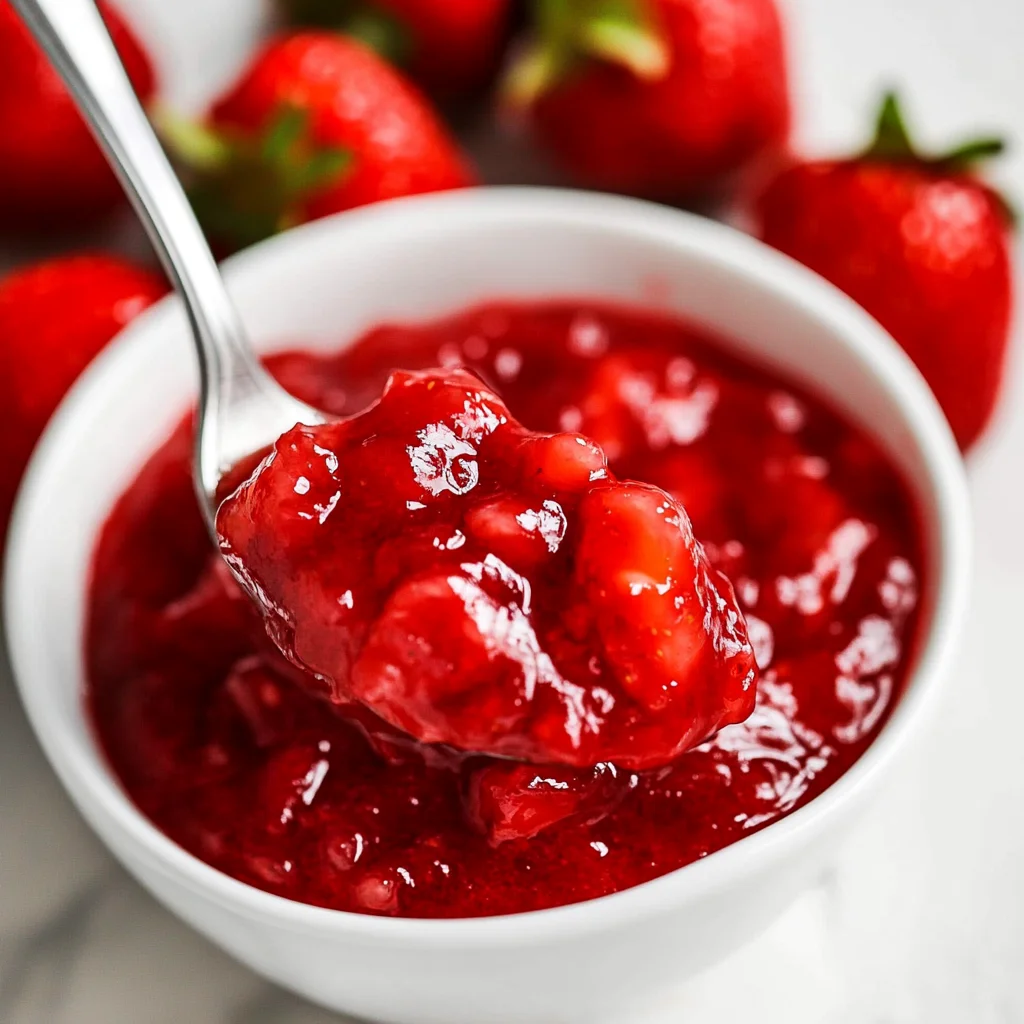 Strawberry Sauce
