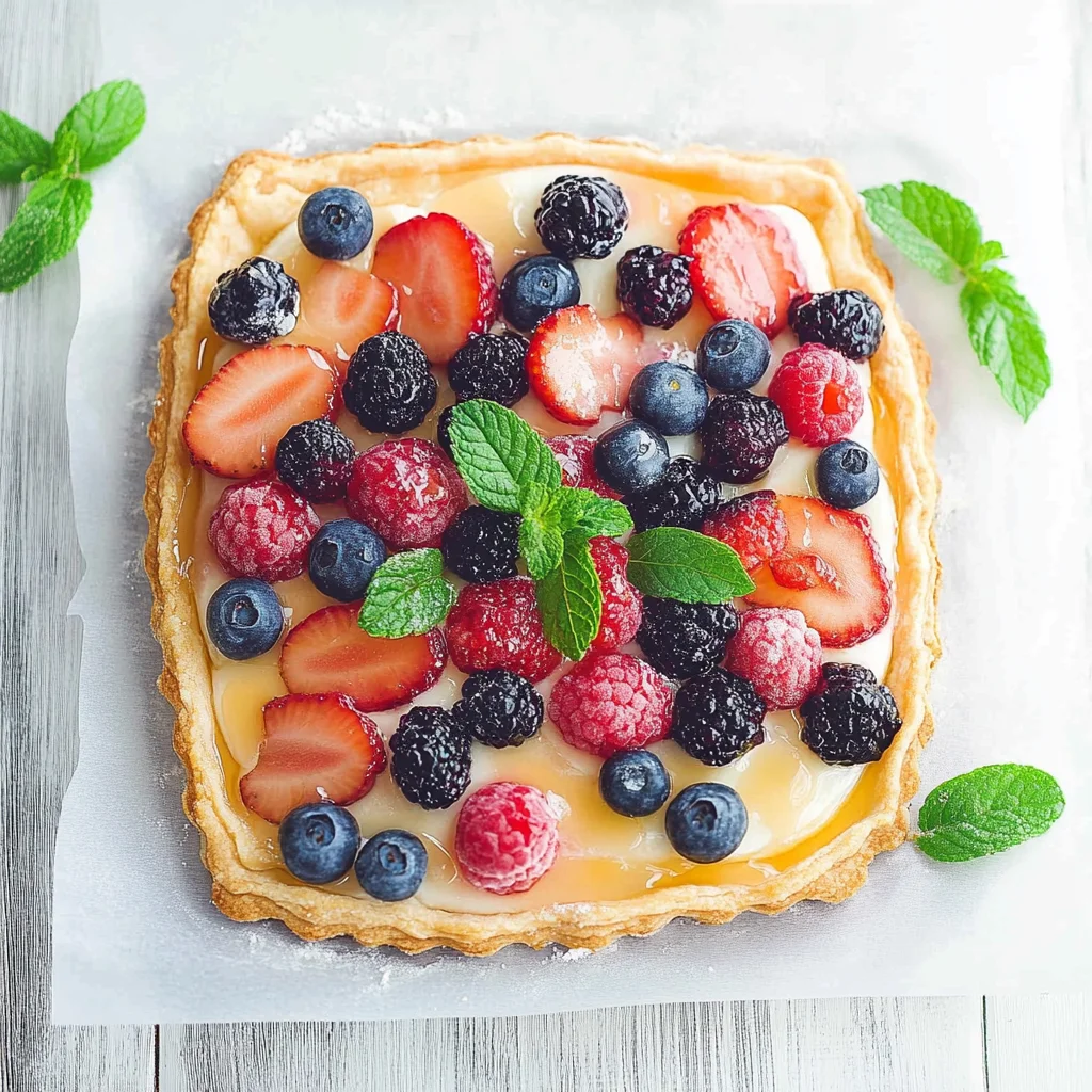 Summer Fruit Tart