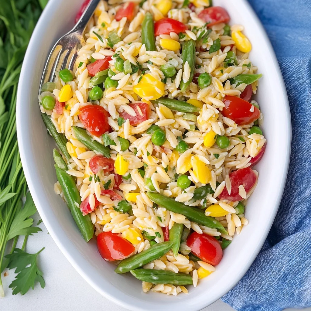 Summer Orzo Salad