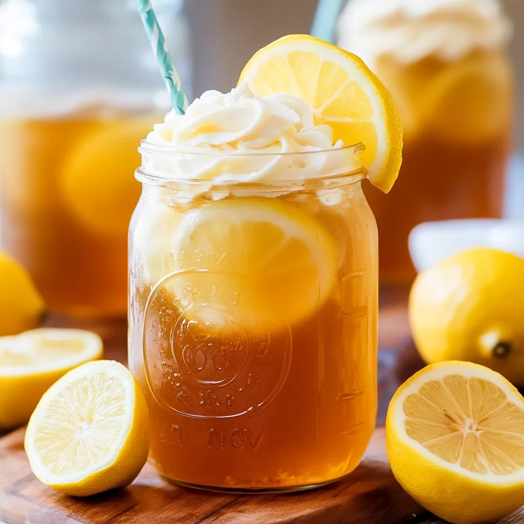 Sweet Tea lemon juice Cupcakes