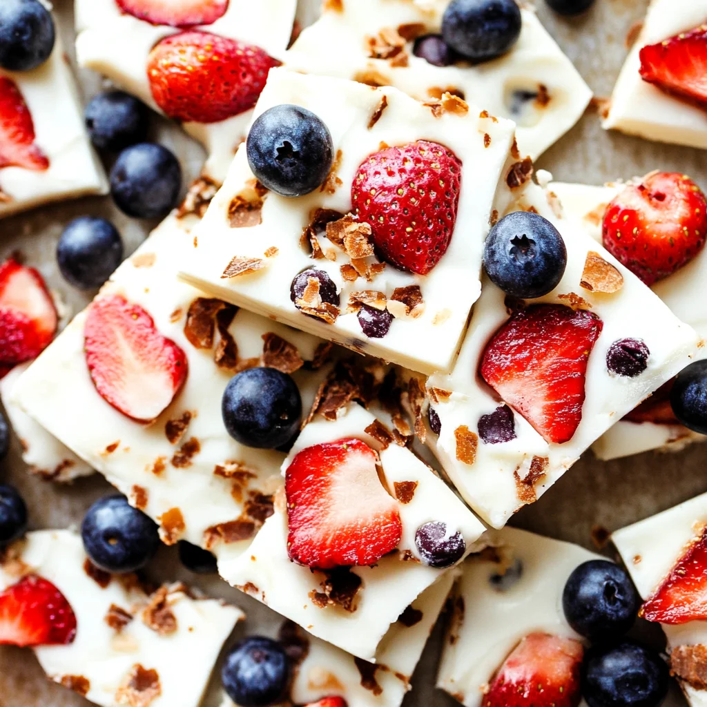 Yogurt Bark