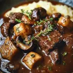 French Countryside Beef and Mushroom Stew