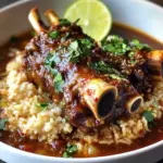 Lemongrass-Ginger Lamb Shank with Coconut Rice