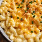 Slow Cooker Four Cheese Mac and Cheese