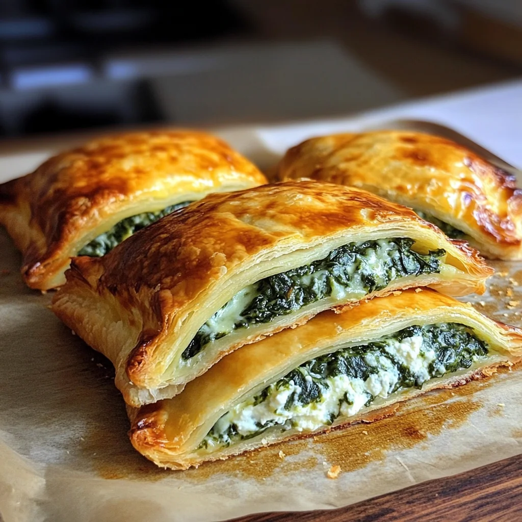 Addictive Spinach Stuffed Pastry