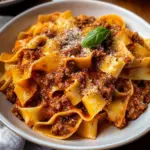 Authentic Pappardelle Bolognese (ragù alla bolognese)