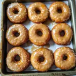 Baked Pumpkin Donuts with Maple Glaze