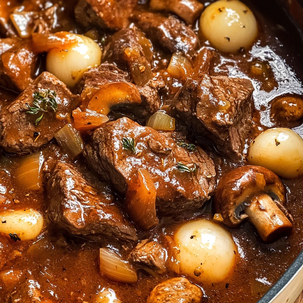 Beef Bourguignon
