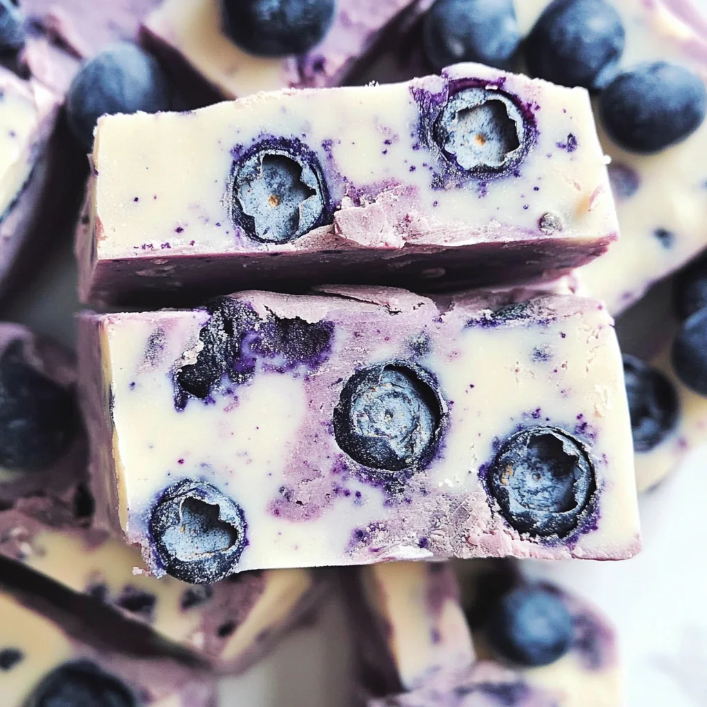 Blueberry Fudge