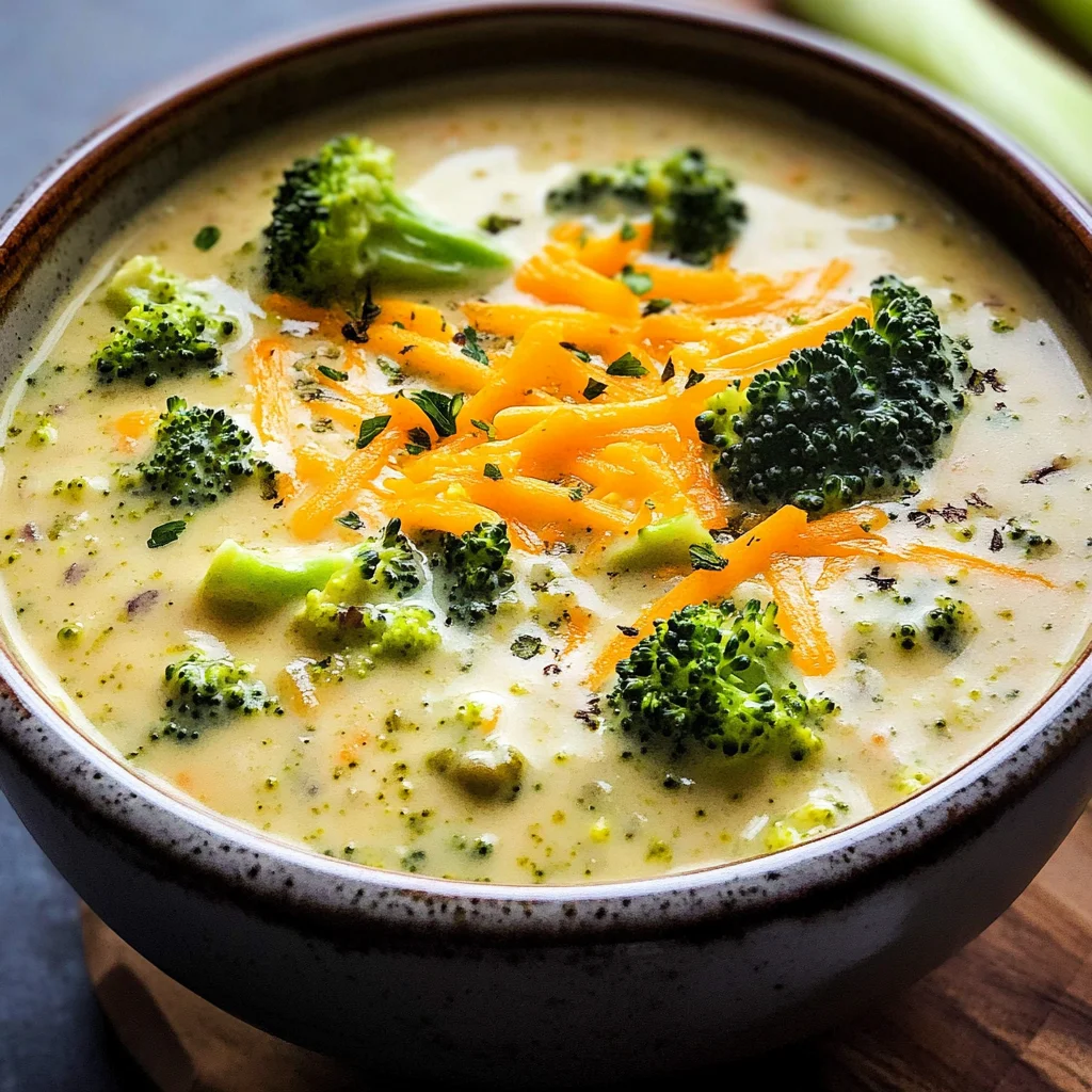 Cheddar Broccoli Soup