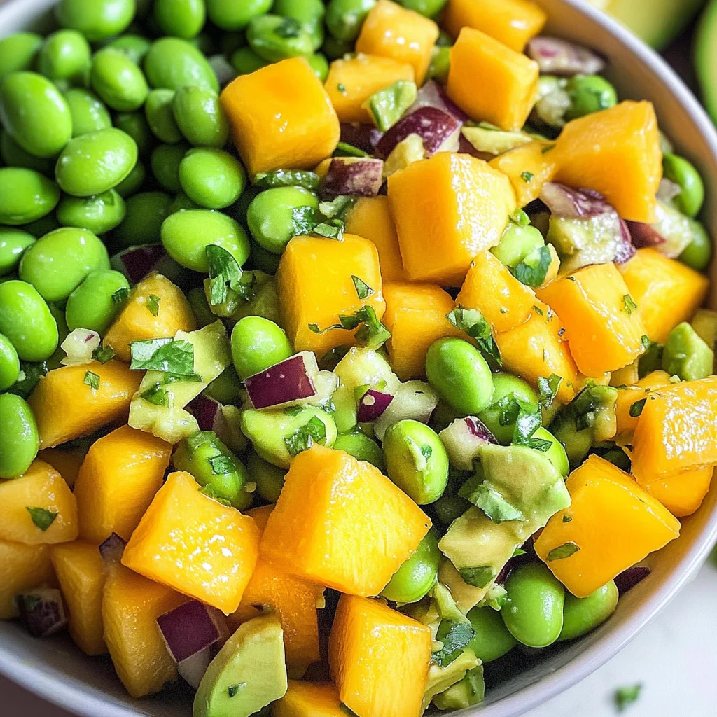 Edamame Mango Salad