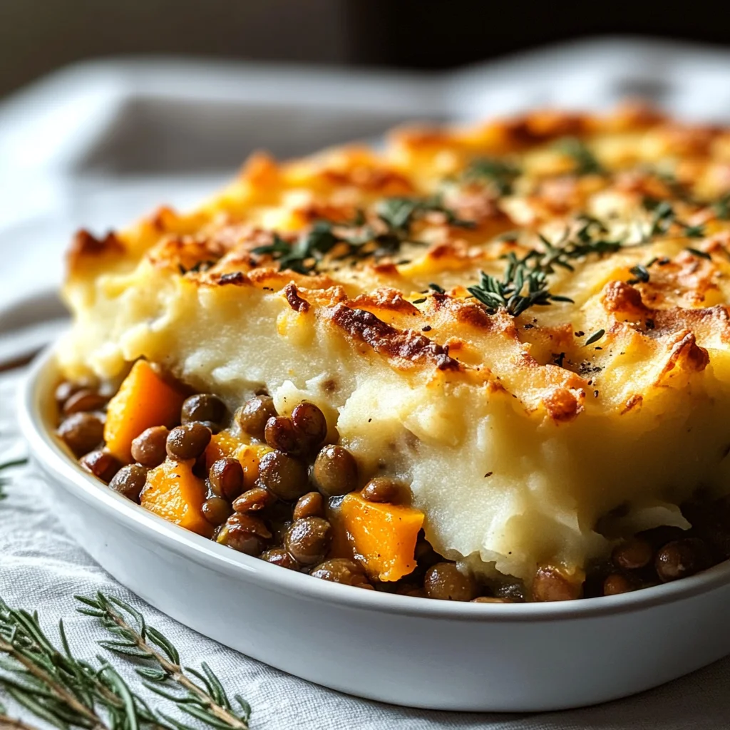 Fall Lentil Shepherd's Pie