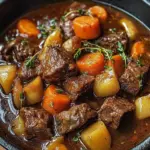 Hearty Beef Stew with Root Vegetables