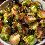 Honey Balsamic Brussels Sprouts