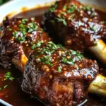 Luxurious Red Wine Lamb Shanks