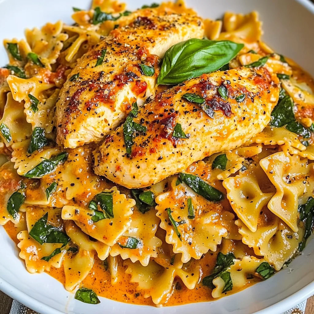 Marry Me Chicken Pasta