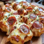 Mouthwatering Pizza Monkey Bread Pepperoni