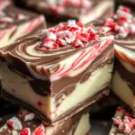Peppermint Swirl Fudge