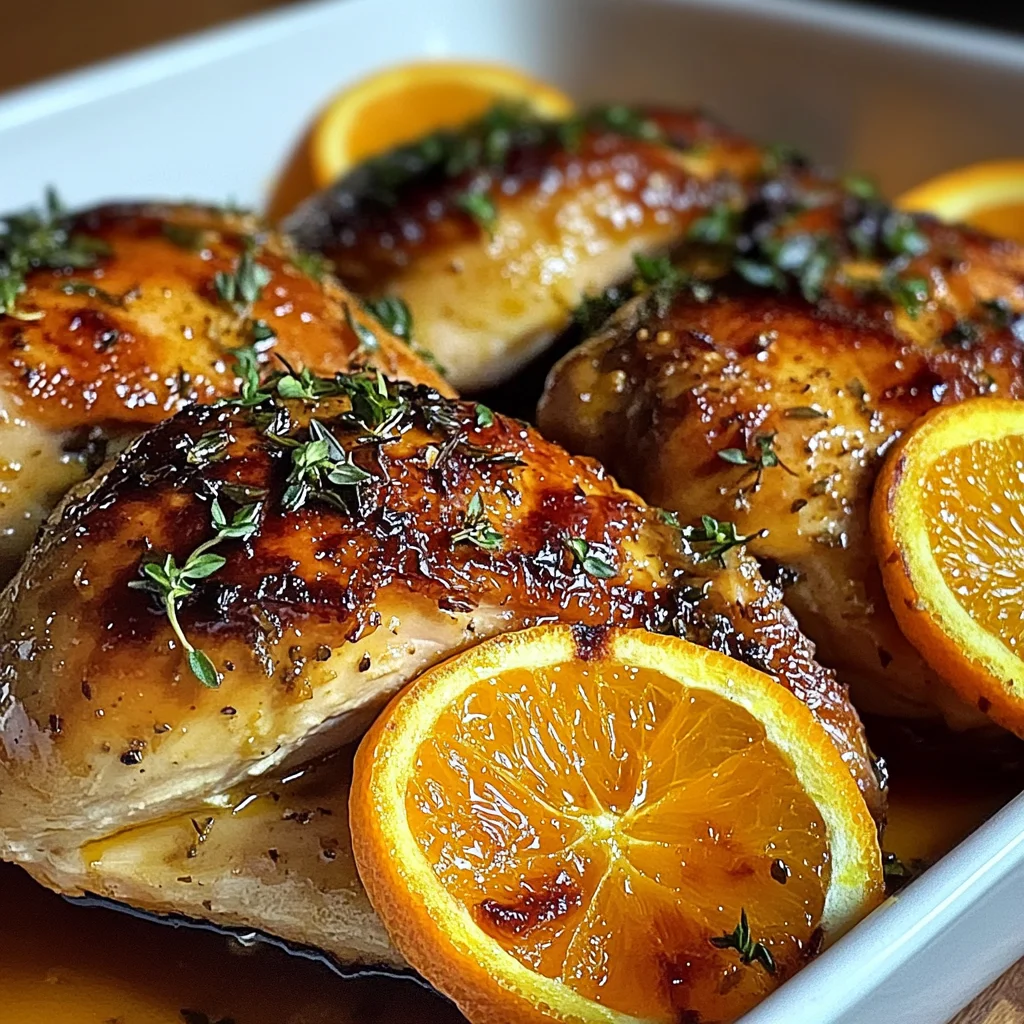 Roasted Orange Chicken