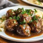 Slow Cooker Salisbury Steak Meatballs: Family-Friendly Comfort