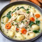 Tasty Rotisserie Chicken Gnocchi Soup
