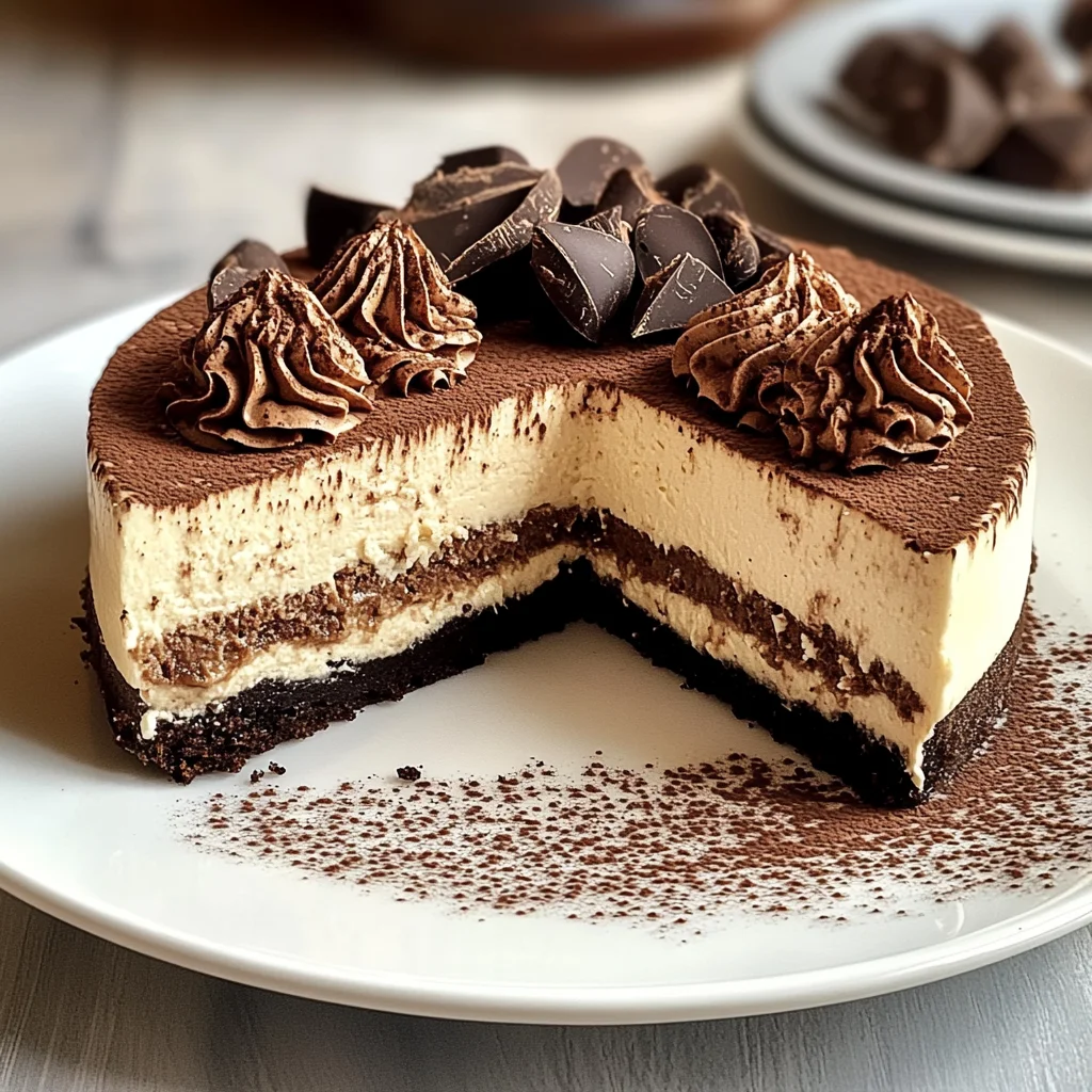 Tiramisu Cheesecake Delight