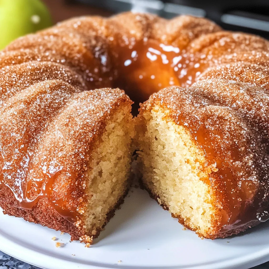Apple Cider Doughnut Cake