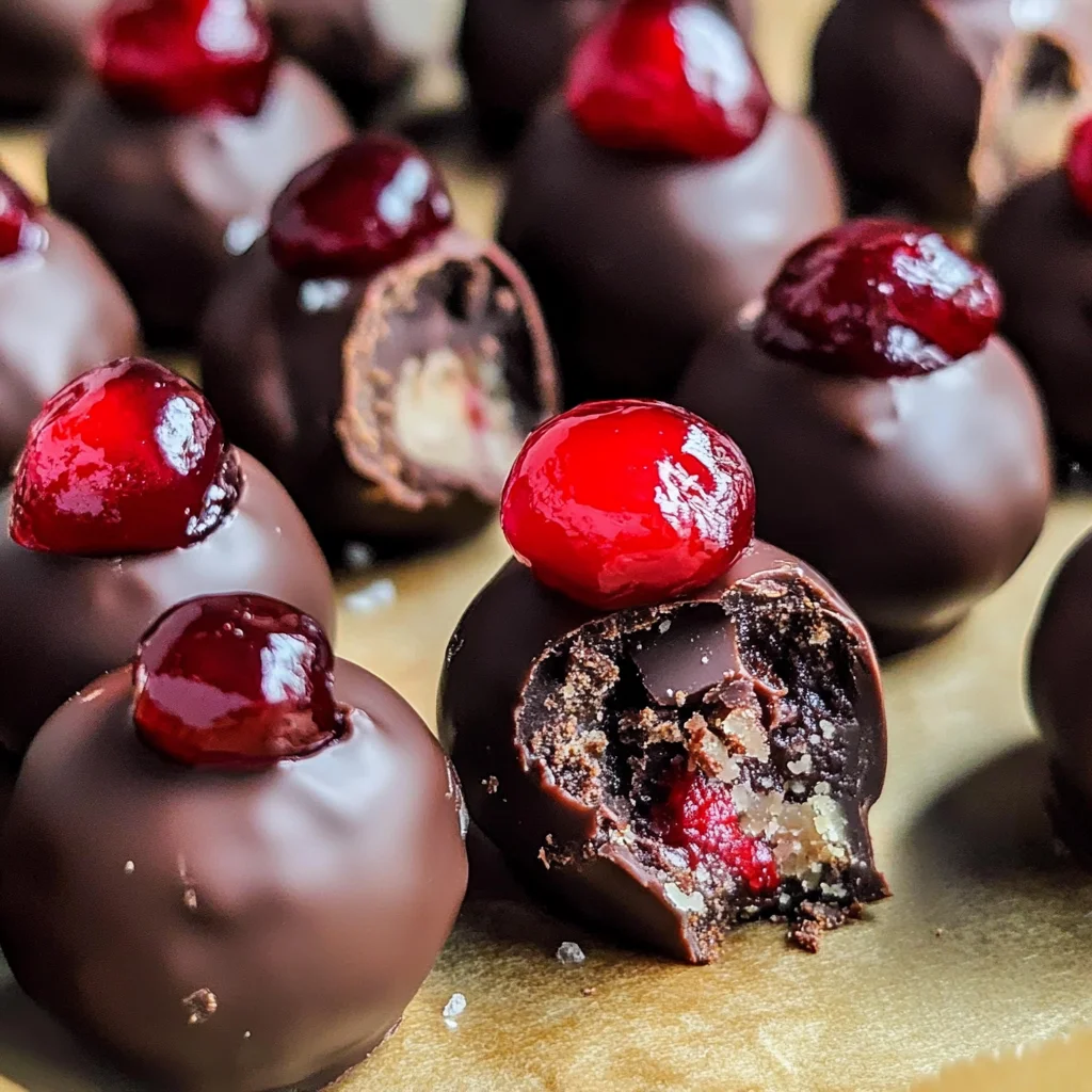 Cherry Bourbon Balls