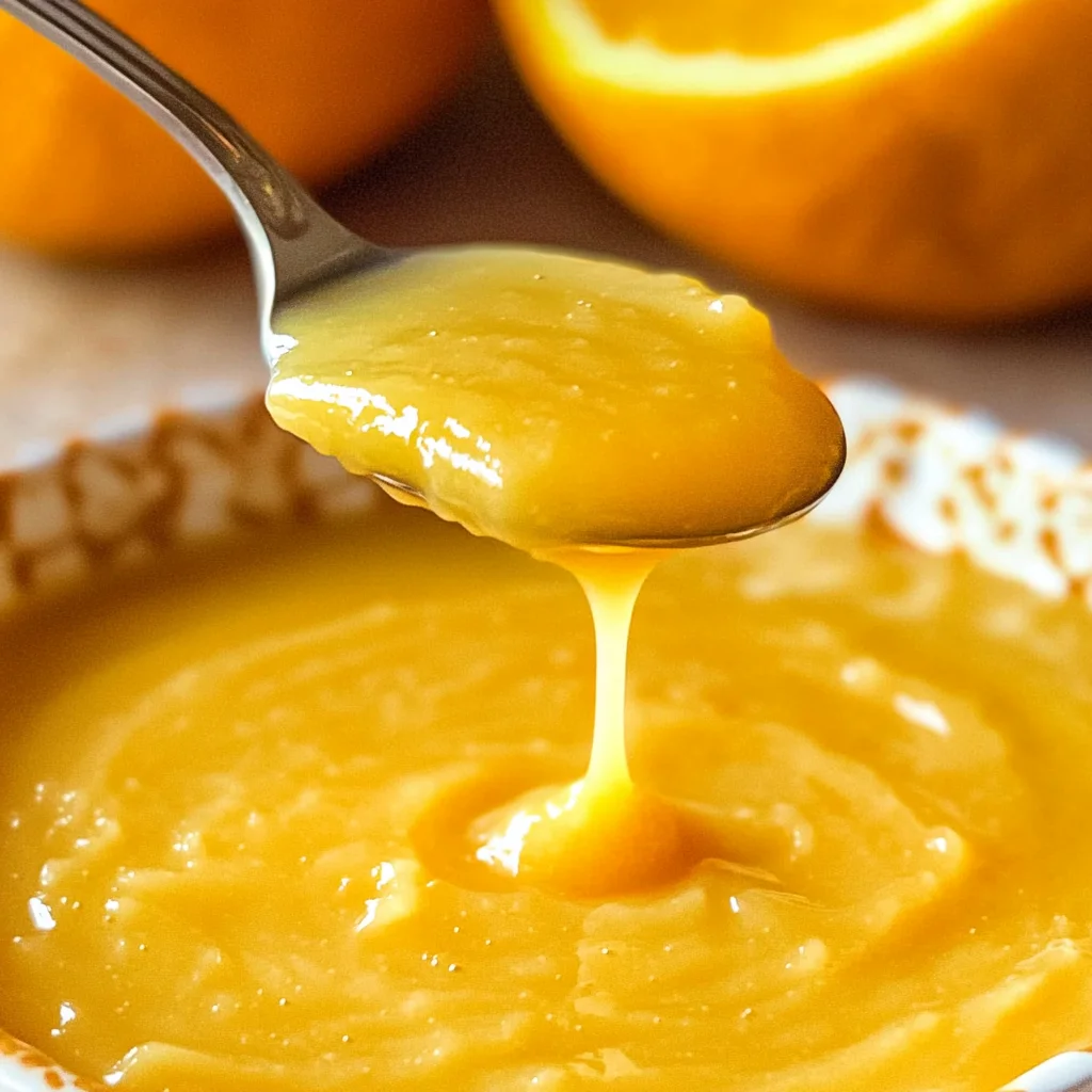 Decadent Orange Curd Recipe