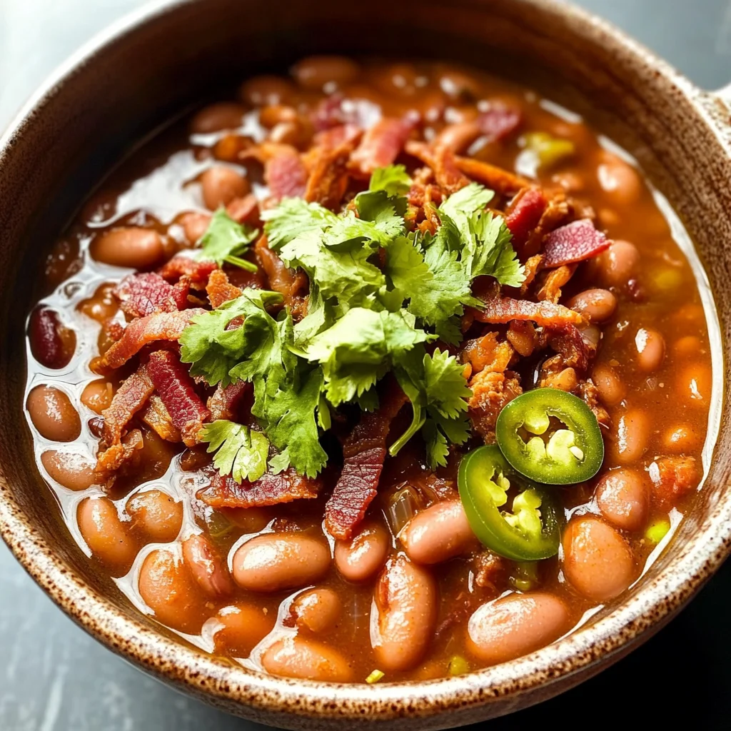 Drunken Beans (Frijoles Borrochos)