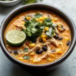 Easy Chicken, Poblano, and Black Bean Soup (Small Batch)