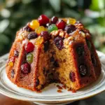 Healthy Christmas Fruit Bundt Cake