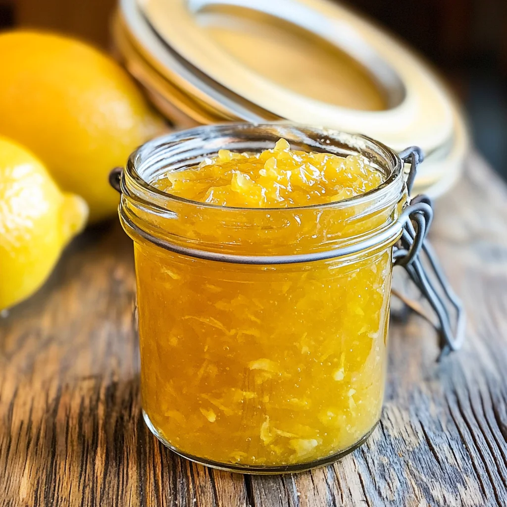 Italian Lemon Jam