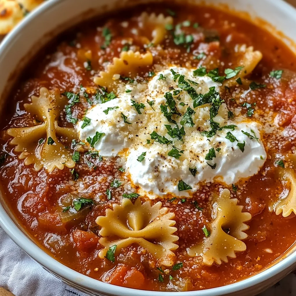 Lasagna soup Recipe