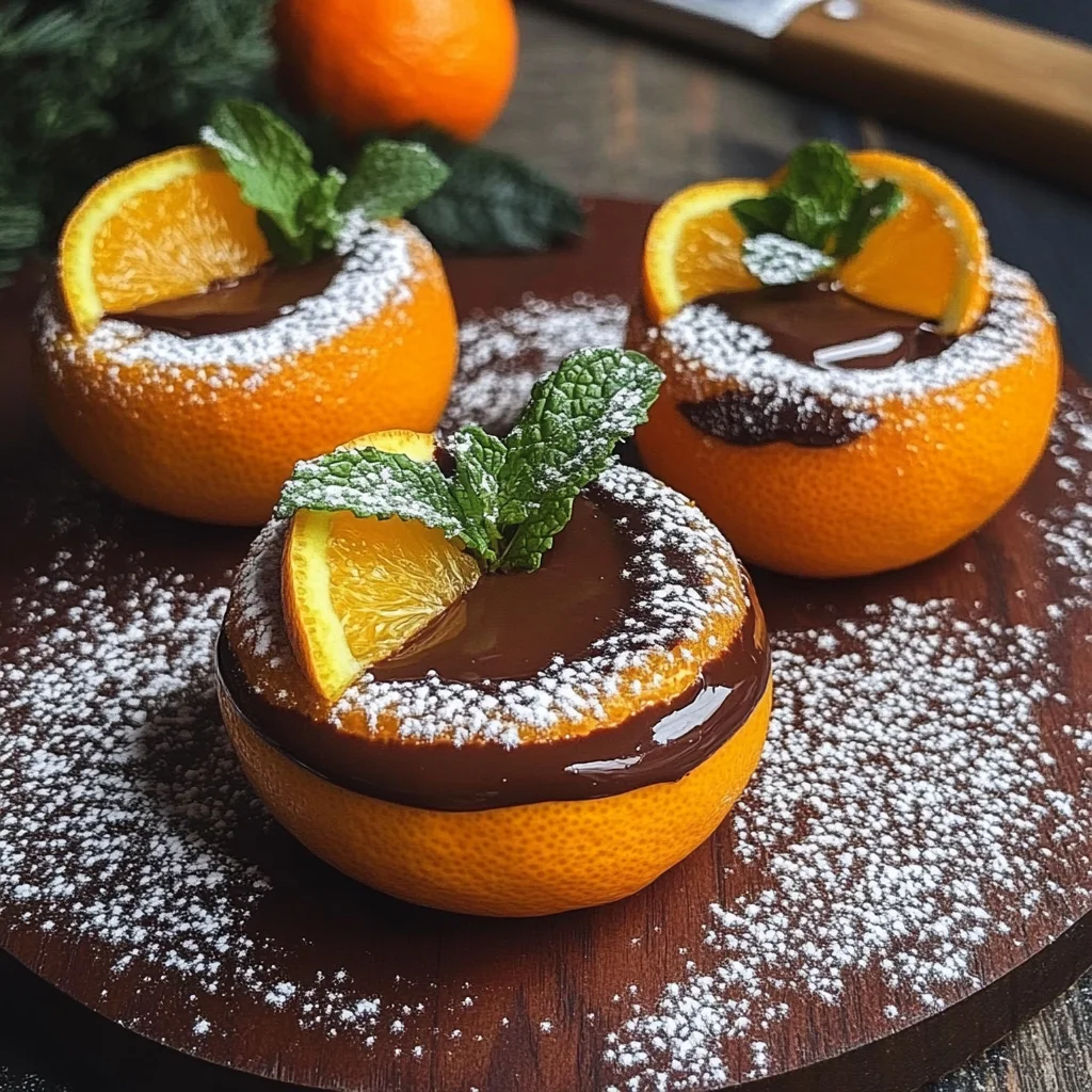 Le fondant à l'orange
