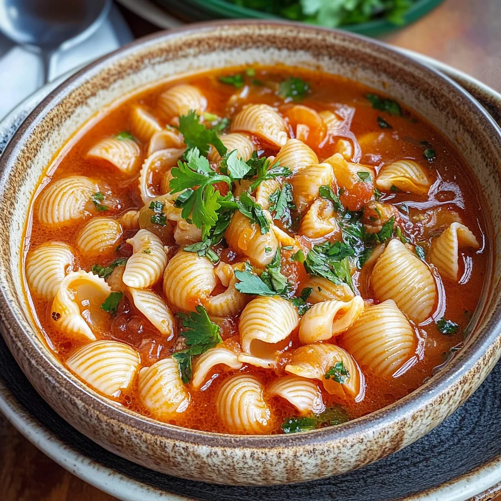 Mexican Sopa de Conchas
