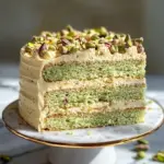Pistachio Dacquoise Cake