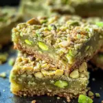 Pistachio Dream Cookie Bars