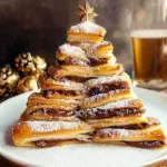 Puff Pastry Nutella Christmas Tree