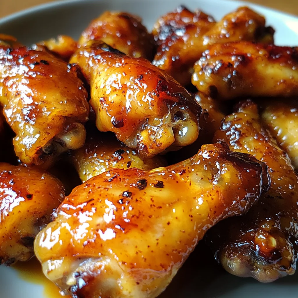 Sticky Pineapple-Teriyaki Chicken Wings in 3 Steps