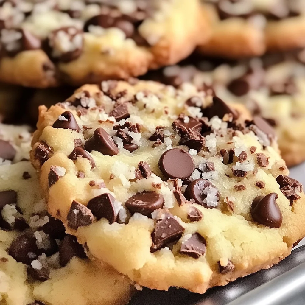 Sweet Chocolate Chip and Toffee Shortbread Cookies - Alrightwithme