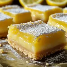 Vegan Lemon Bar Recipe