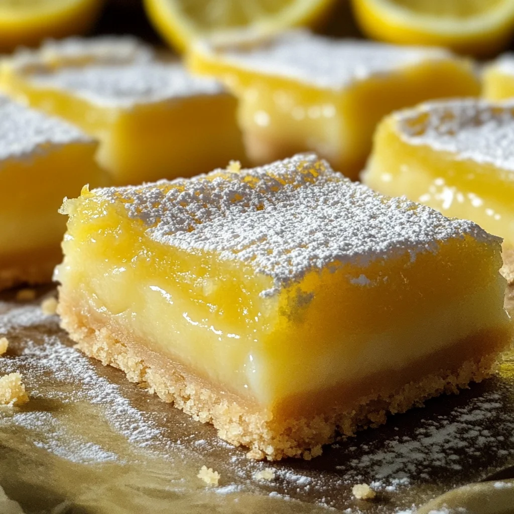 Vegan Lemon Bar Recipe