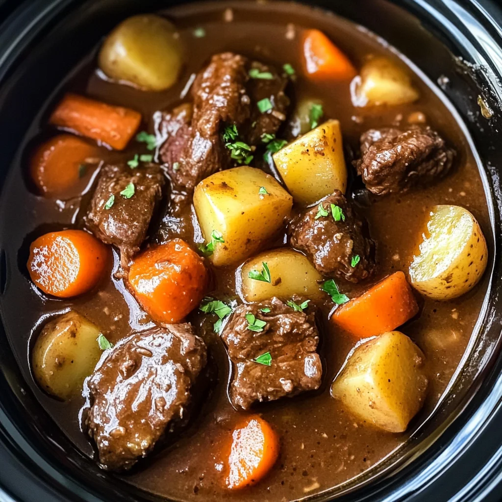 Wholesome Crockpot Beef Stew