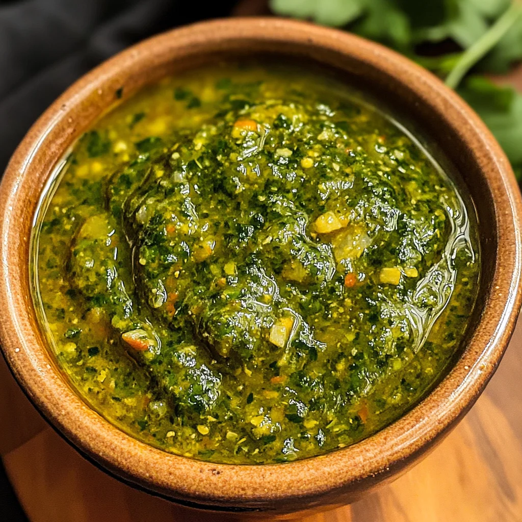 Chermoula (North African Cilantro Parsley Sauce)