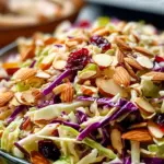 Cranberry Almond Thanksgiving Slaw Recipe
