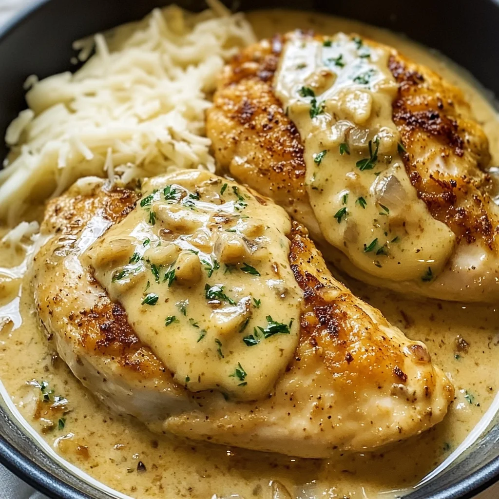 Creamy Garlic Chicken