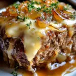 Delicious Crockpot French Onion Meatloaf Recipe